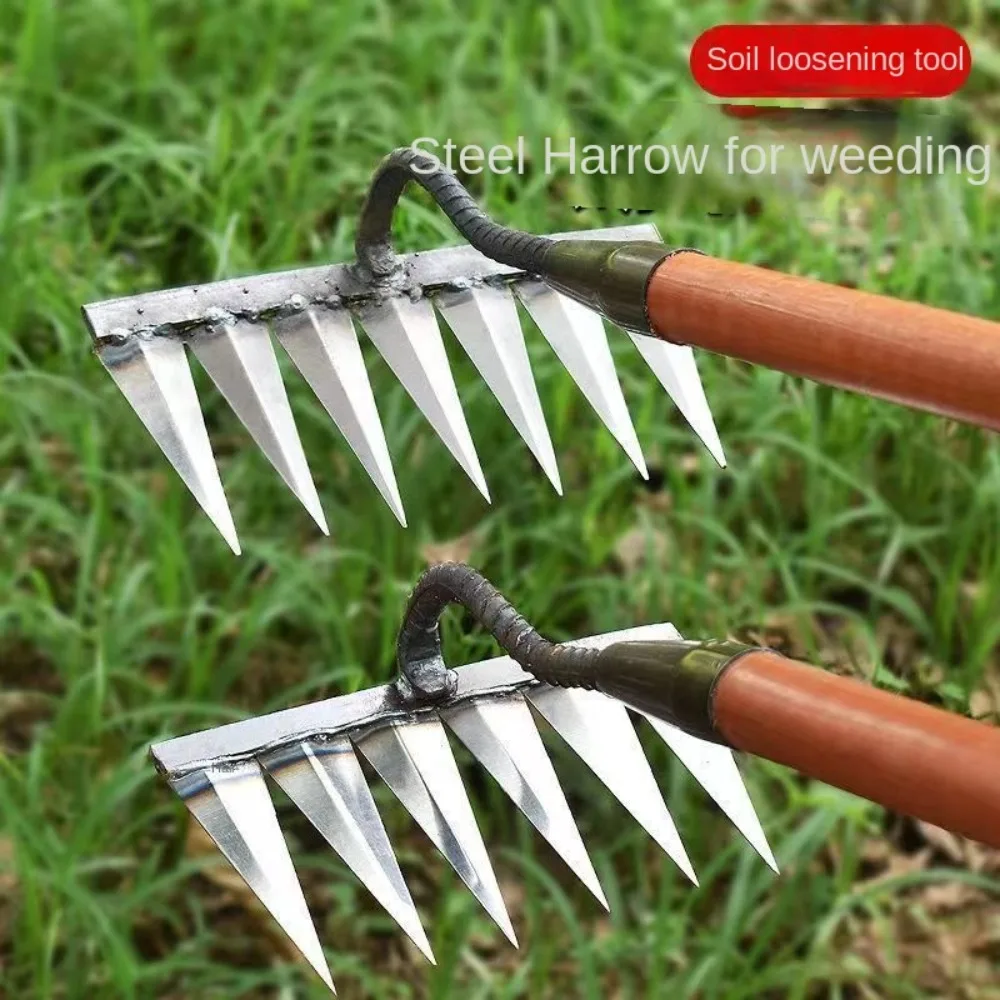 

4/5/6/7 Teeth Weeders Weeding Tool Uprooting Steel Claw Weeding Artifact Manganese Steel Forged Forged Weed Puller