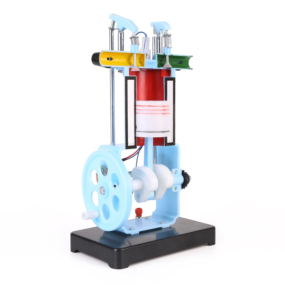 Gasoline Engine Plastic Model Four-stroke Demonstration Scientific Physics Teaching Experimental Instrument