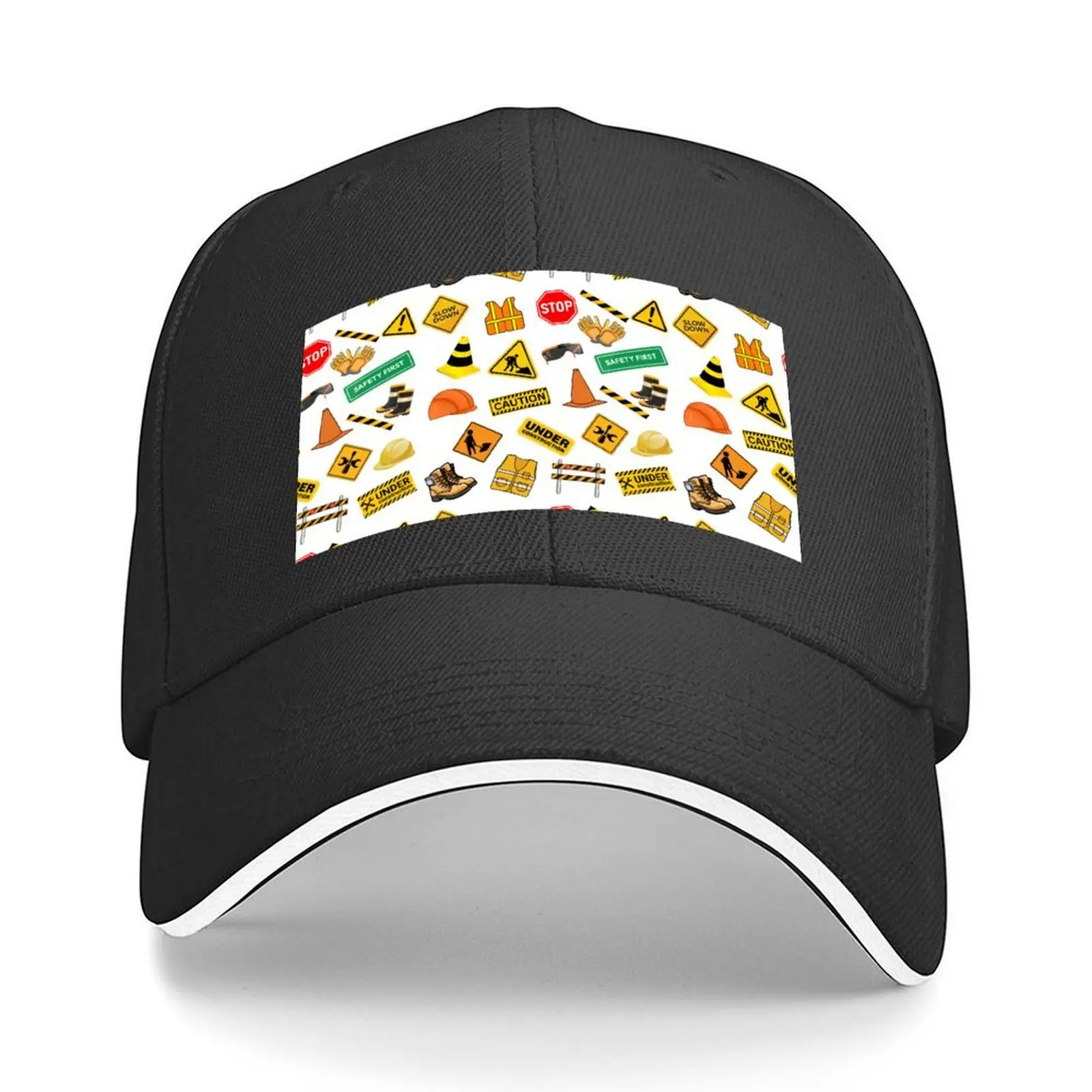 

Seamless construction pattern Baseball Cap Trucker Hat western Hat Thermal Visor golf hat genuine Women's 2025 Men's