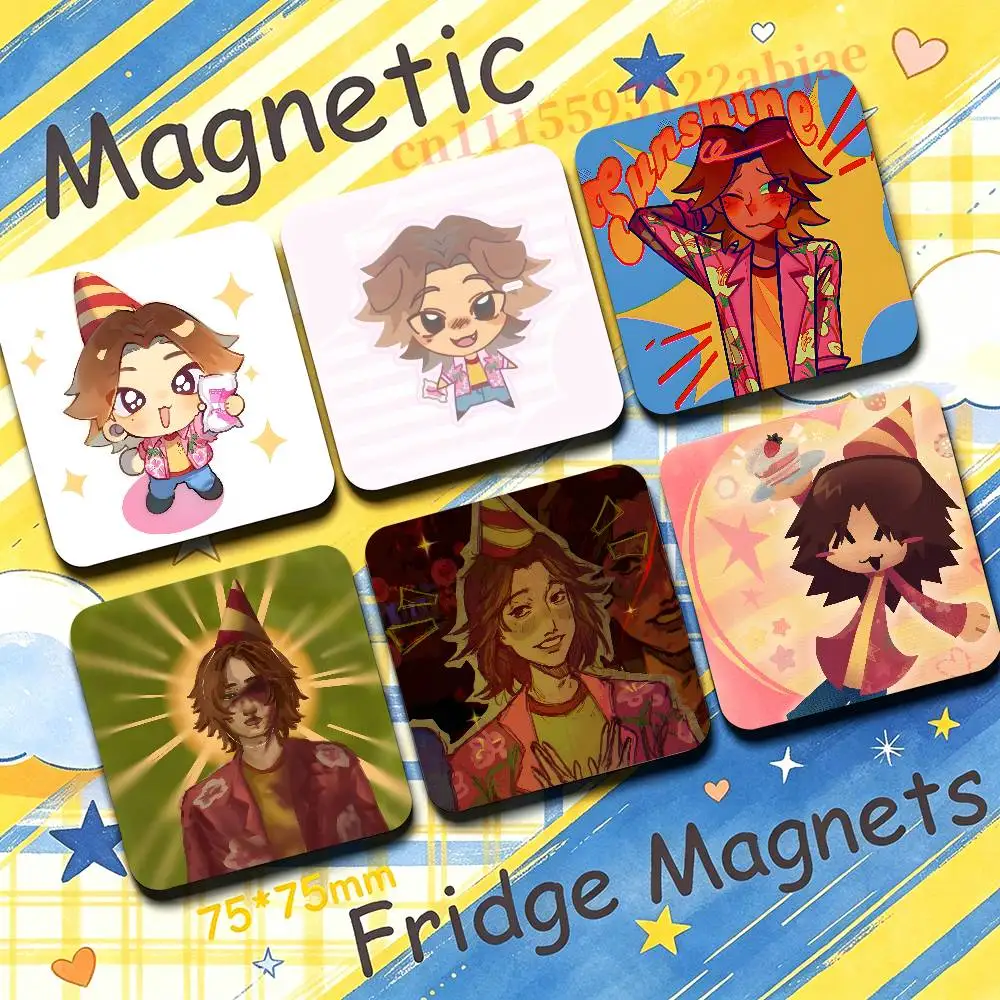 D-Daisuke M-Mouthwashing Fridge Magnetic Magnet PVC Memorial Decor for Family Friends Students Adults