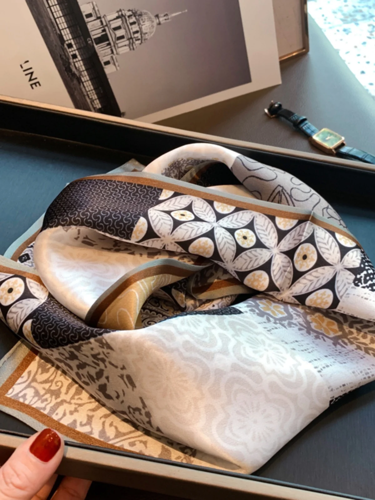 Echarpe-en-soie-00-fine-d'ete-pour-femme-a-imprime-floral-decorative-longue-et-rectangulaire