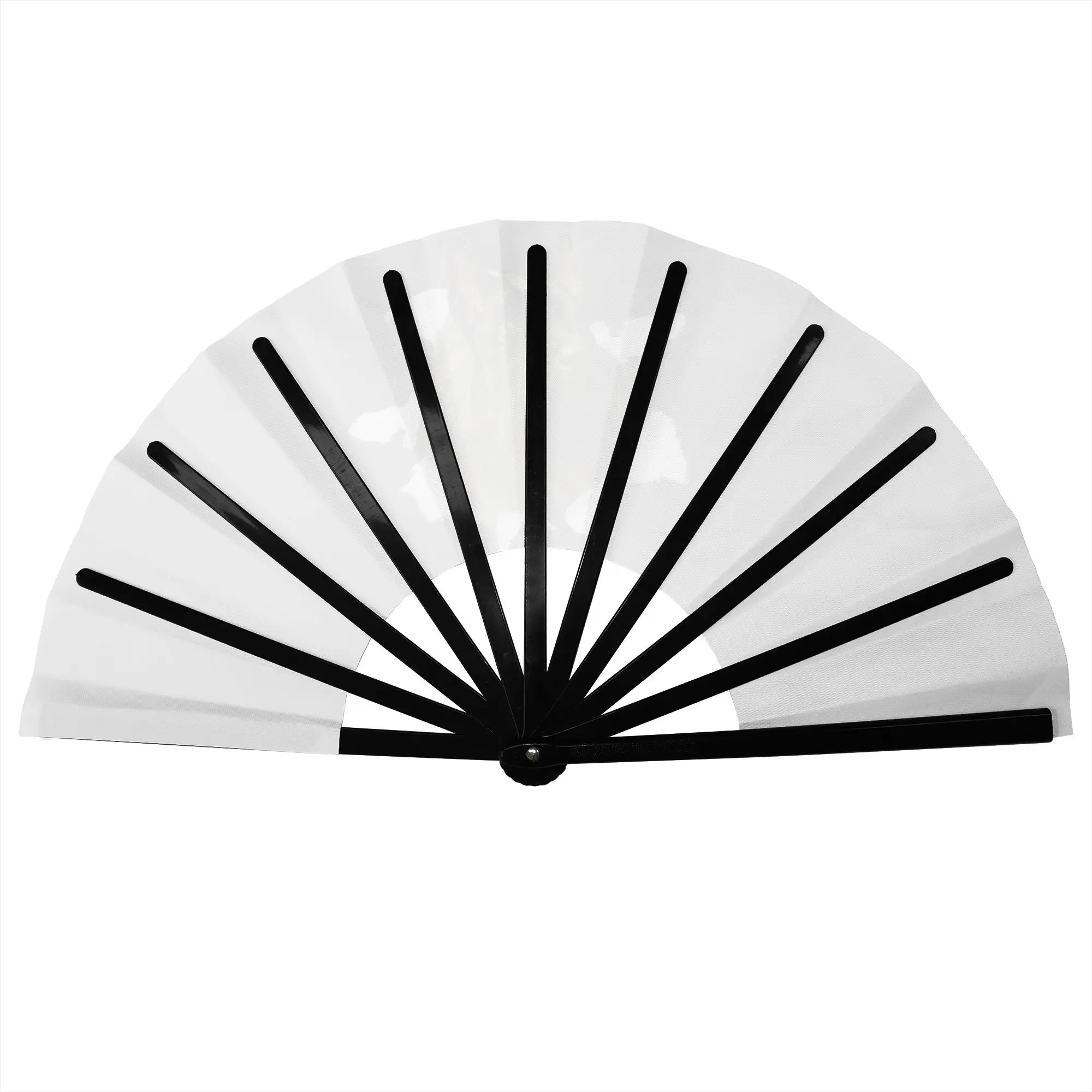 Scottish Terrier Dog Folding Hand Fan DIY Scottie Polyester Fabric Fan Fashion Summer Accessory Decorative Fans