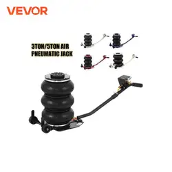 VEVOR 3 / 5 Ton Car Triple Bag Air Jack Pneumatic Jack Fast Lifting Height 16 Inch / 40CM for Car Truck Van SUV Auto Repair Tool