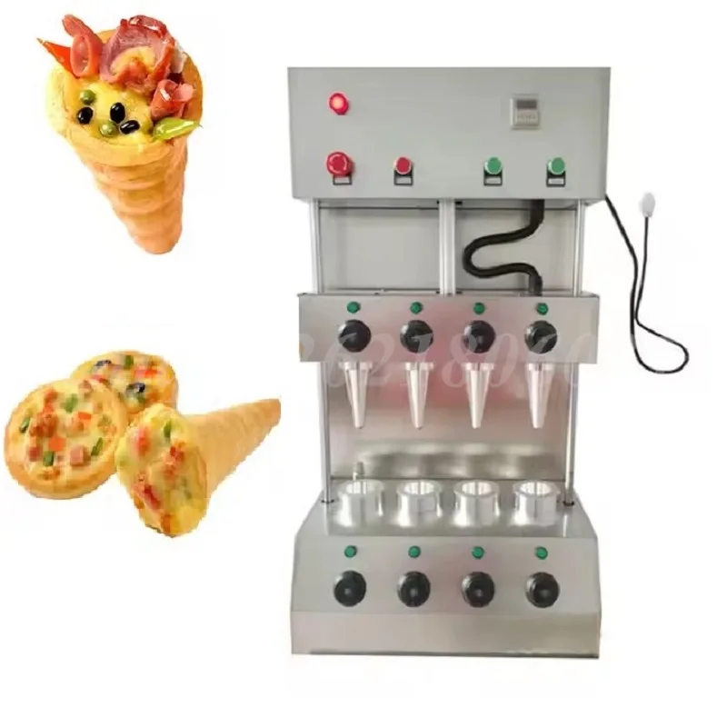 Commercial China Baking Food Pizza Cone Maker High Quality Semi-Automation Manual Pizza Cone Molder Maker Machine for Sale