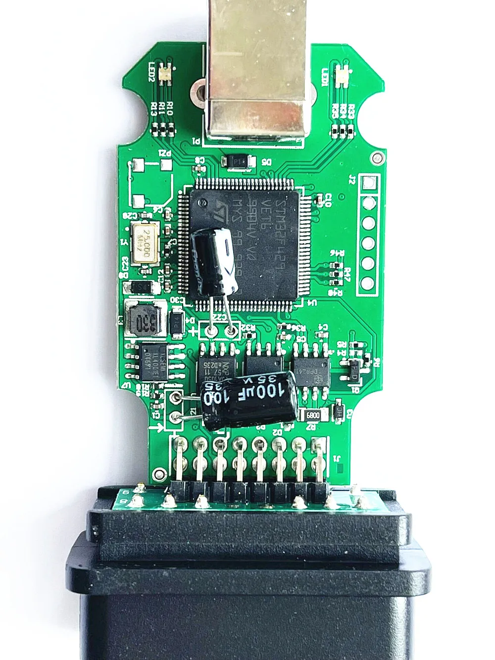 For VAG HEX V2 VAGCOM V23.3.1 Main Chip STM32F429VET6 OBD2 For VW/AUDI/Skoda Supports VII PLUS Loader Upgrade Diagnostic Tool
