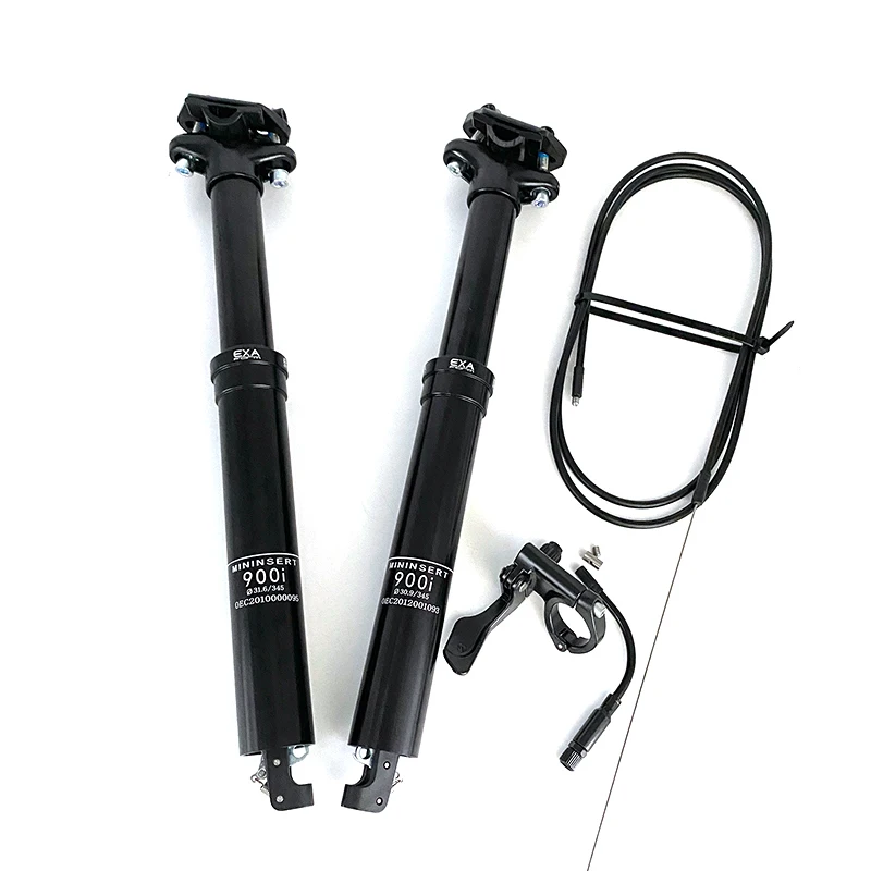 EXA Form 900I MTB Dropper Seatpost Adjustable Height Mountain Bike 30.9/31.6mm Cable Remote Hand Control Hydraulic Seat Tube