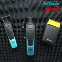 VGR ROSYOUS Hair Cutting Machine Man DLC Blade 10000RPM USB Interface Professional Barber Machines Kit V-196 V-996 RS-620