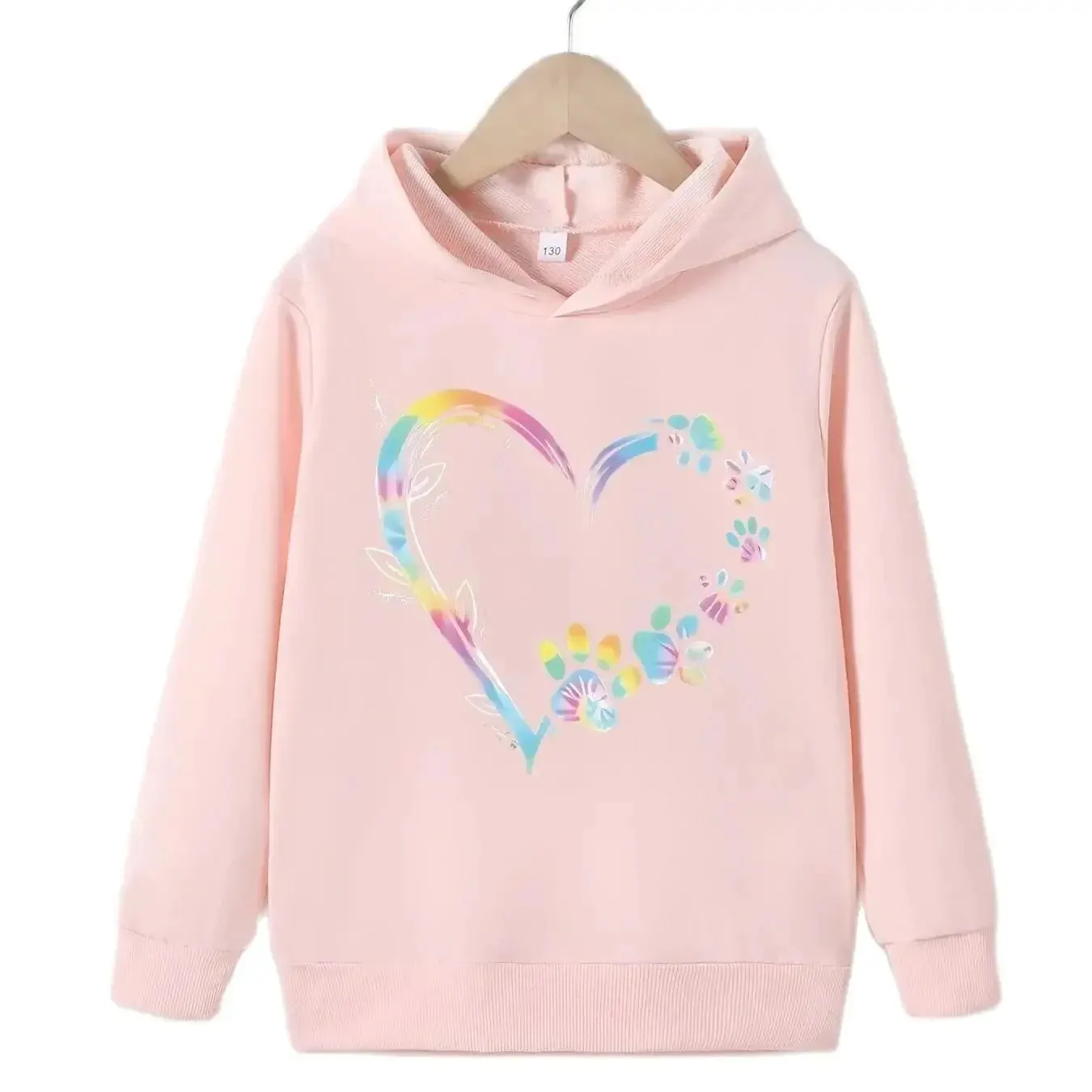 Sweatshirt For Girls Aged 7-15 Soft And Comfortable Tabric Stylish Hooded Sweatshirt Internet Celebrity Popular Cute Clothes