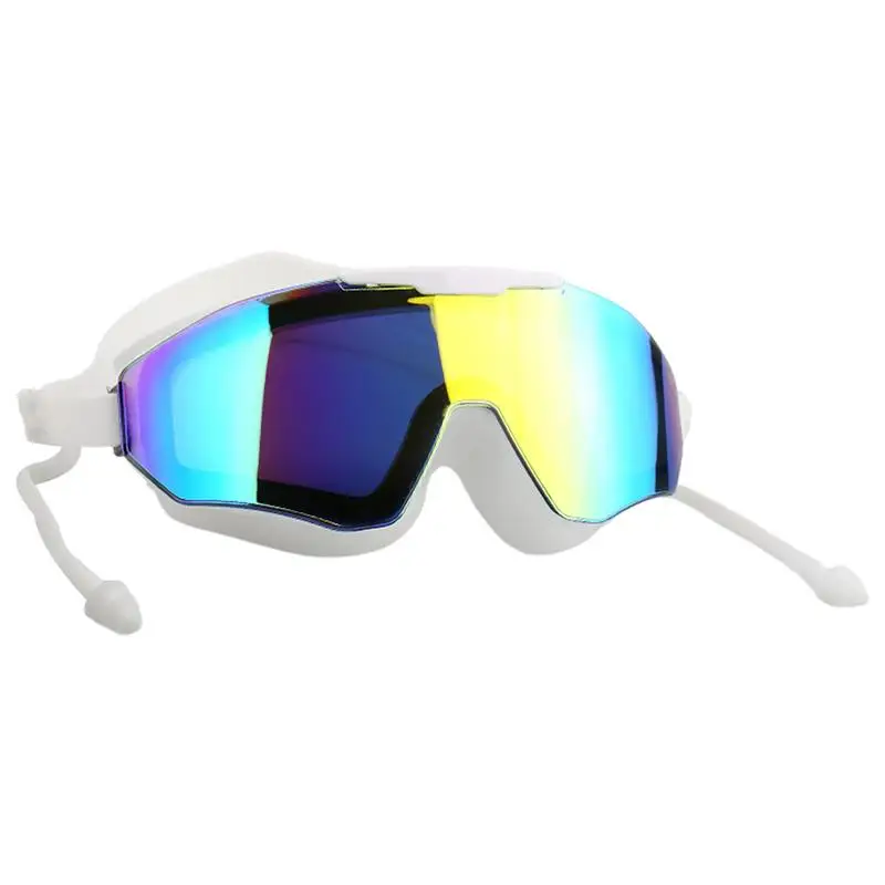 Swimming Goggles Swimming Goggles No Leaking Full Protection Swimming Goggles Wide View Extra Silicone Layer Swim Pool Goggles