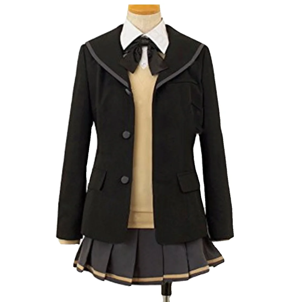 XIN LAI SEN Unisex Anime Cos Morishima Haruka Cosplay Costume Uniform Custom Size