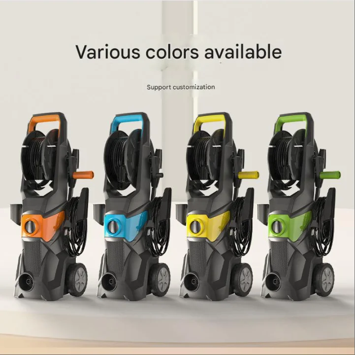 Multi-Surface Electric Heavy Duty Triplex Pump High Pressure Cleaner Cold Water Cleaning for Driveway Vehicle New Car Wash Shop