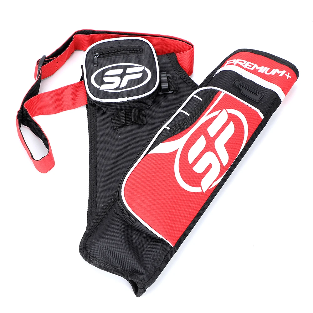 حقيبة جعبة الرماية القابلة للتعديل، حزام قماش أكسفورد، سهام جعبة السهم، ملحقات الصيد، 3 أنابيب