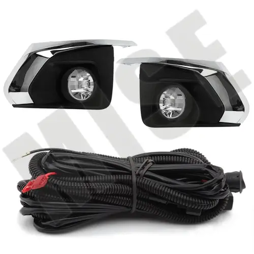 Imagen 2 del producto Luz antiniebla para coche, conjunto de lámpara de conducción, Kit de cableado, faros antiniebla para Chevy Traverse 2018 2019 2020 GM 1038229 GM 1039229