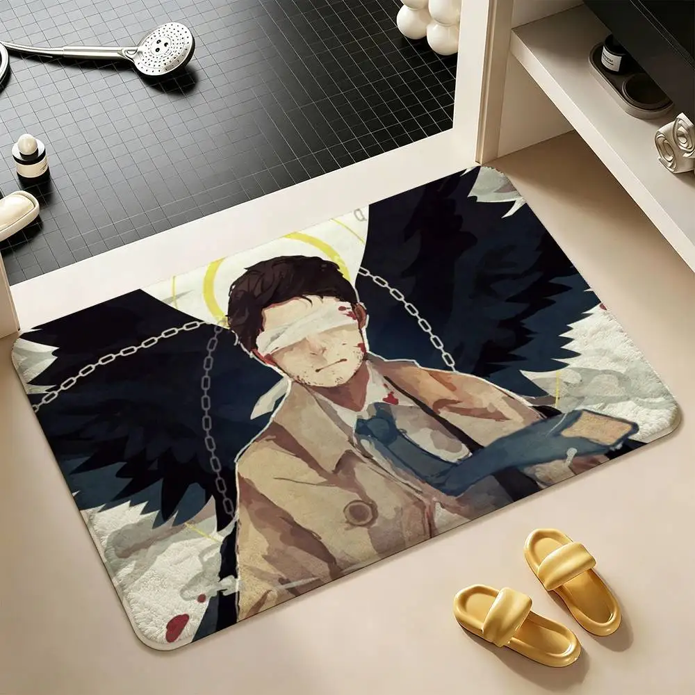 C-Castiel  Shower Room Small Carpet Floor Mat  Absorbent Foot Mat Decorative Mat Soft and Comfortable