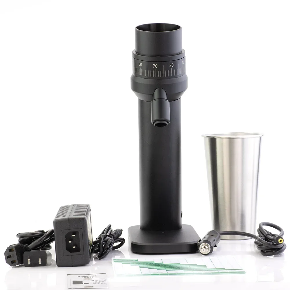 Electric Coffee Grinder Adjustable Dial Burrs Grinders Coffee Maker Commercial Professional Multifunction Grinding Machine