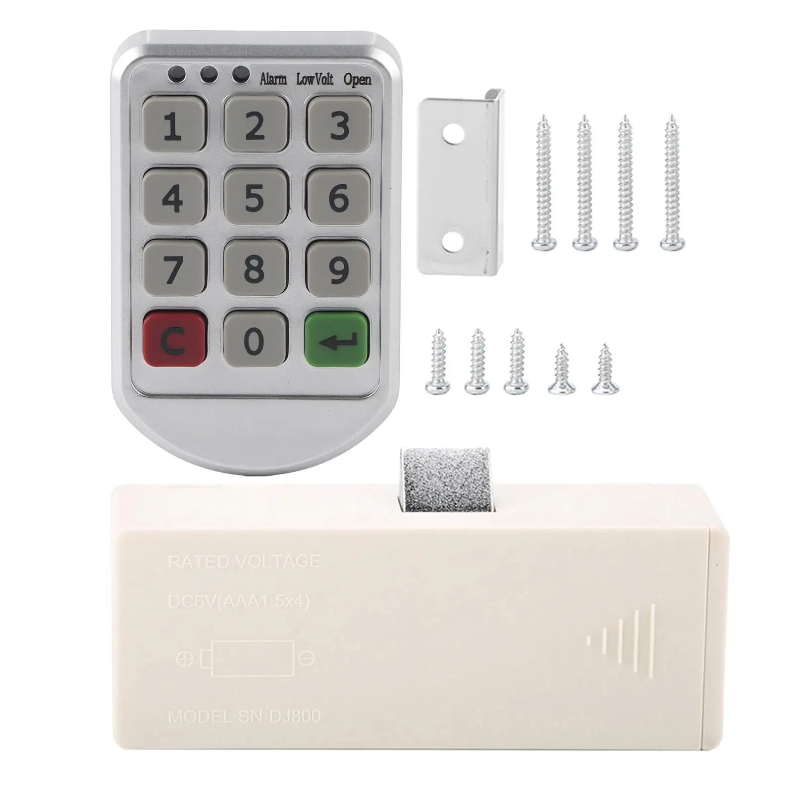 

Intelligent Digital Lock Zinc Alloy Combination Password Keypad Drawer Cabinet Mailbox Locker Lock