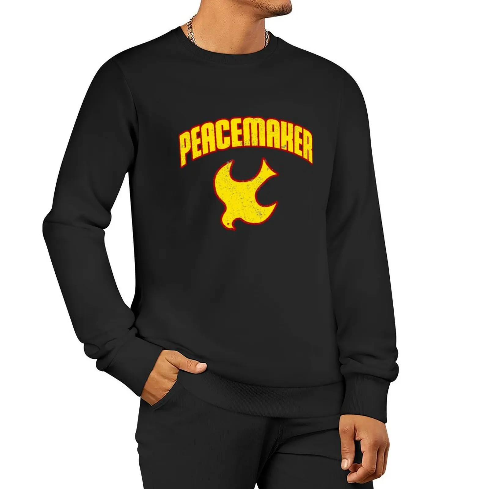 Peacemaker Pullover Hoodie men wear men's autumn clothes anime clothing autumn sweatshirt