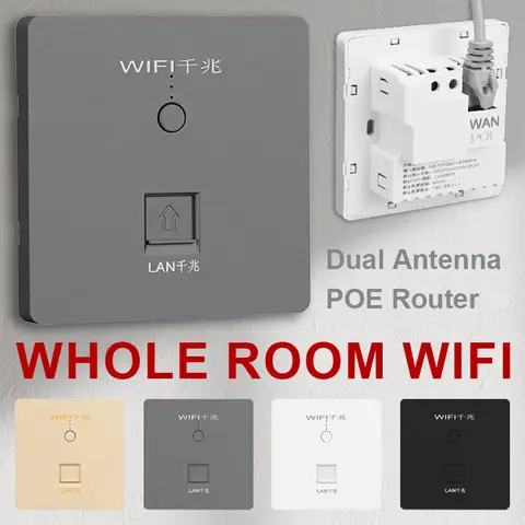 4포트/8포트/16포트 5G 기가비트 스마트 이더넷 스위치, 1000Mbps 패널 마운트 WIFI 라우터 및 POE 지원