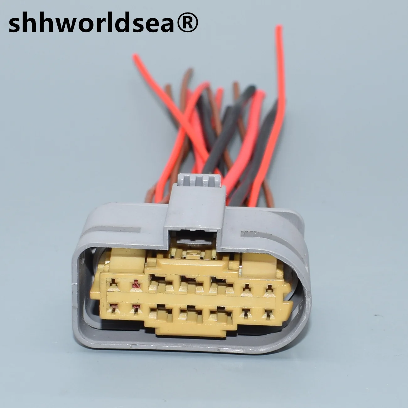 

shhworldsea auto 14pin Car assembly cable housing plug wiring harness female connector A0525456026