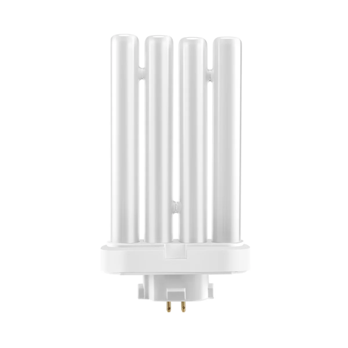 220V 27W 4 Pin Rows 6500K Double-H Quad Tube Compact Fluorescent Lamp Light Bulb