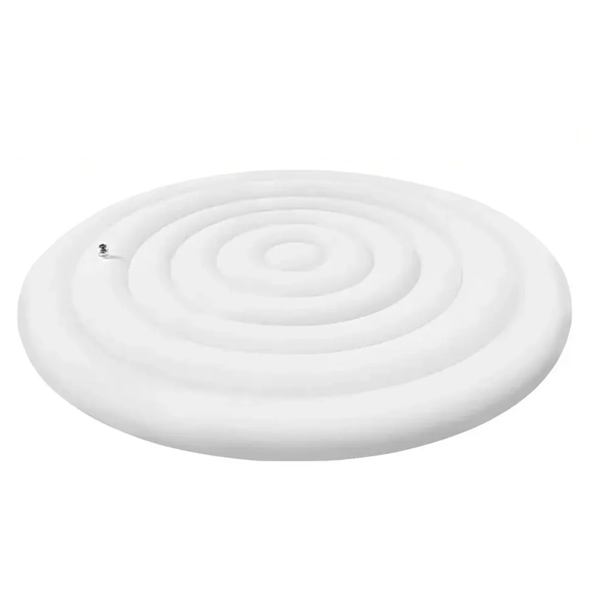 Inflatable Hot Tub Cover Inflatable Round Lid Handled Hot Tub Cover Outdoor Rain-Proof Lid Fold Cover with Insulation