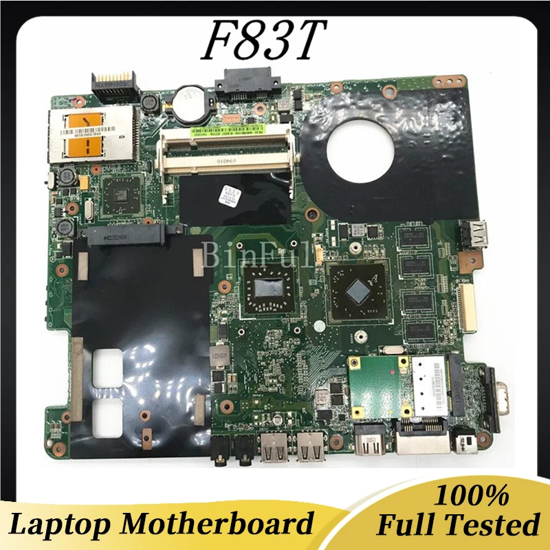 

Free Shipping High Quality Mainboard For ASUS F83T REV.2.2 Laptop Motherboard 100% Full Tested Working Well