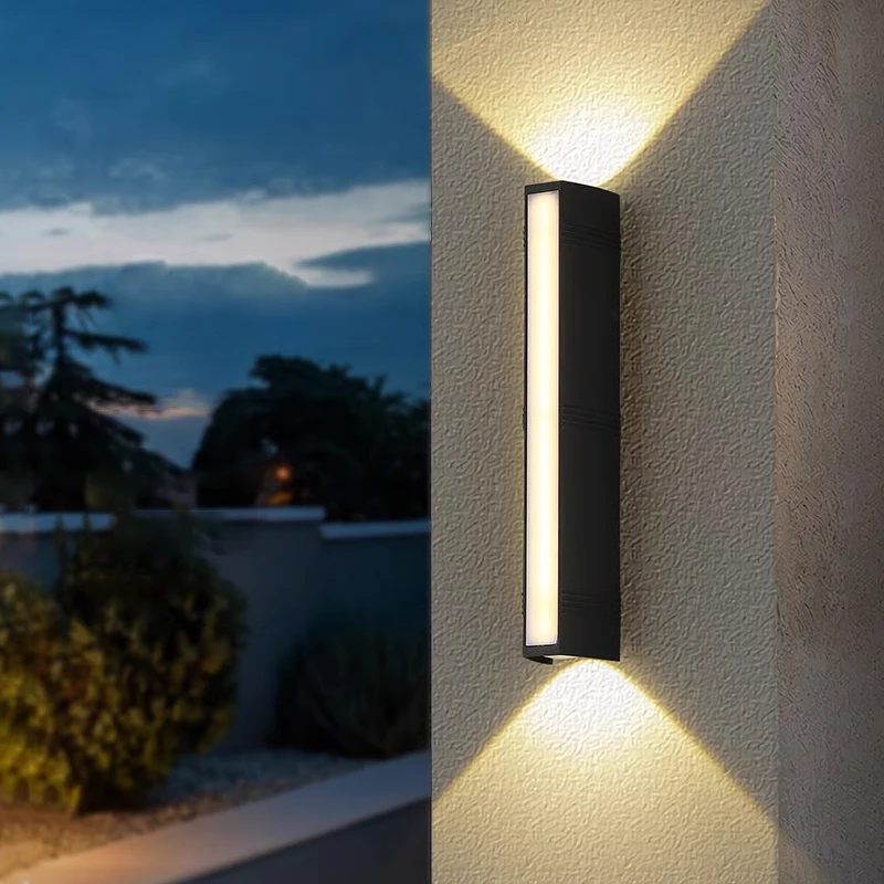 

Outdoor waterproof wall lights, courtyard walls, exterior walls, LED lights for rain and sun protection, villa garden lighting