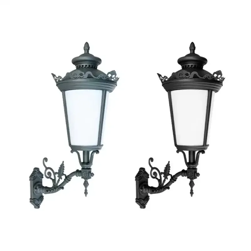 Antique Aluminum LED Wall Sconce Adjustable Waterproof Outdoor Wall Lamp High Quality For Villa Garden Street Road