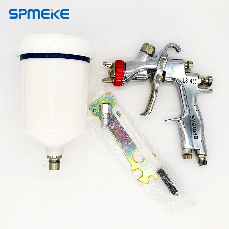 رذاذ الجاذبية المهنية تغذية LS400 السيارات اليدوية اللوحة خصم الوقت المحدود فعالة من حيث التكلفة الصناعية الصف دائم #3