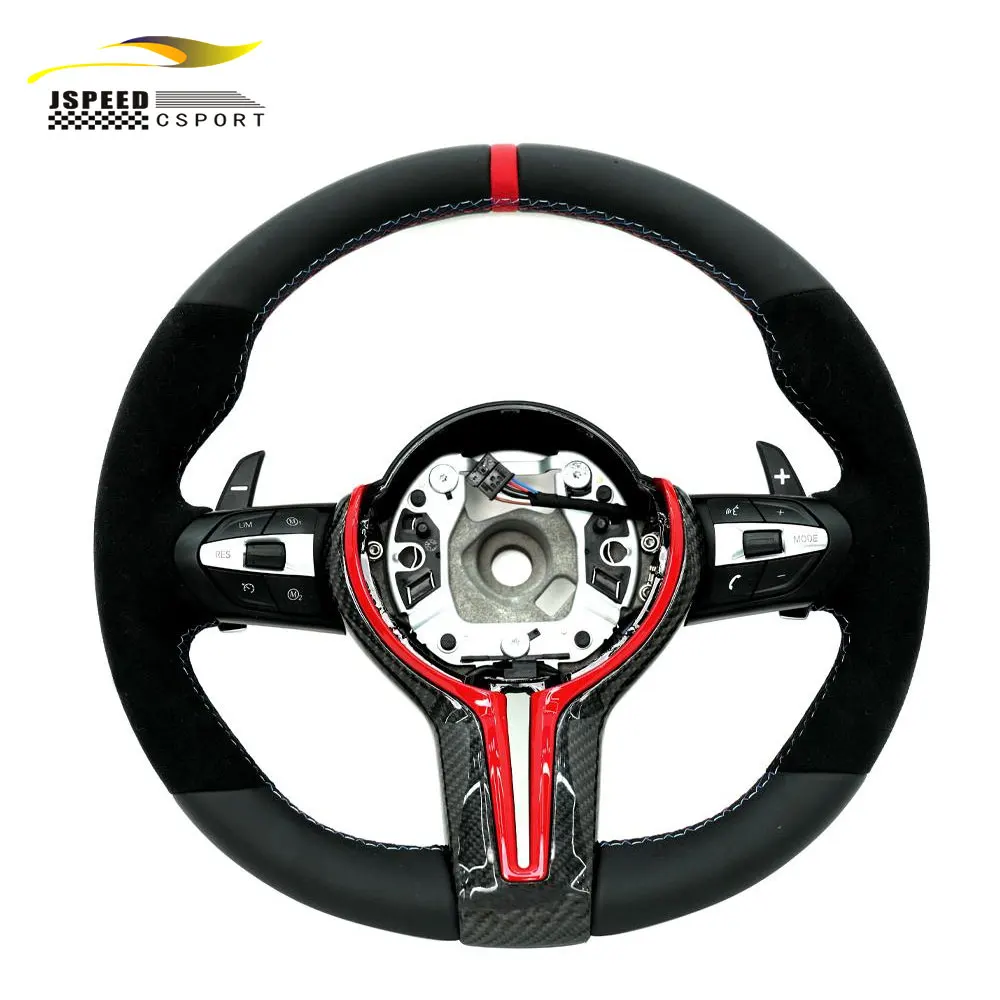 

Подходит для руля BMW F30, F20, F21, F25, F18 и F15, был заменением из кожи ALCANTARA и карбона.
