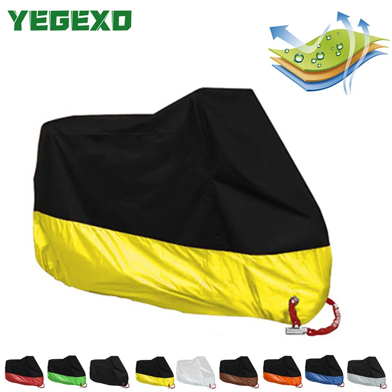 Motorcycle Cover Waterproof Outdoor Raincoat Bicycle Tent For HONDA SH 125I CBR 1100XX CBR 125R XADV VARADERO 1000 FORZA 125