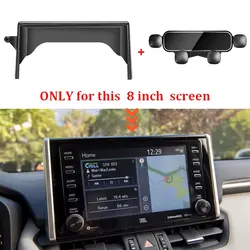 For Toyota RAV4 RAV 4 XA50 2021 2022-2024 Car Navigation Screen Phone Holder Magnetic New Energy Wireless Charging Rack Base
