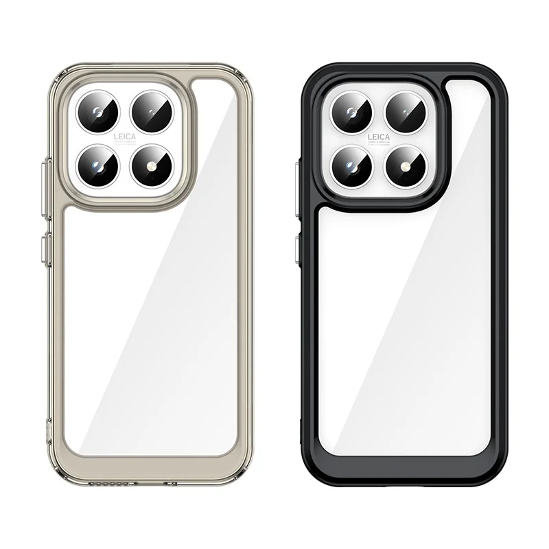 لغطاء Xiaomi Mi 17 Pro Max حافظة Xiaomi 17 Pro Capas ممتص للصدمات خلفي مقاوم للصدمات لون شفاف واضح Fundas Xiaomi 17