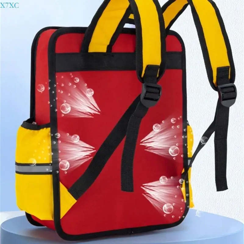 X7XC Fun Daypack with Anime Paper Designs School Bag Casual Book Bags Backpack for School Trips and Daily Adventures