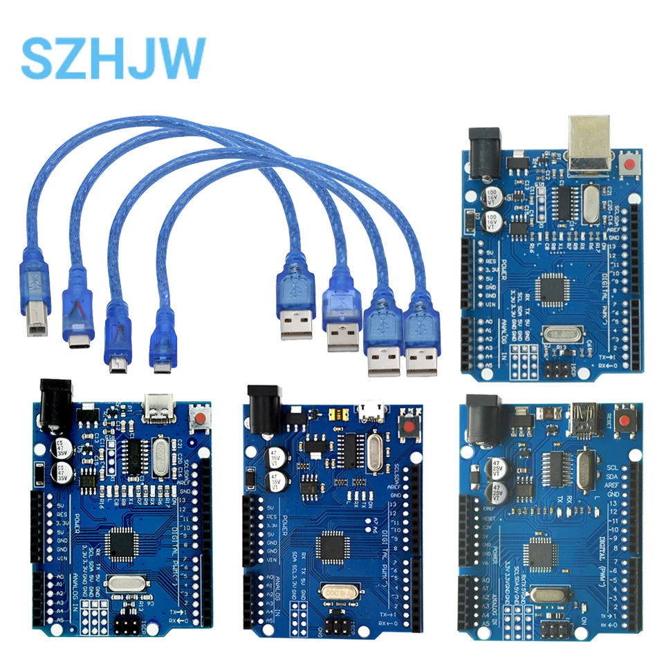 R3 Development Board WeMos WiFi R3 ATMEGA328P/PB Chip CH340G For UNO R3  Arduino Development Board WeMos ESP8266