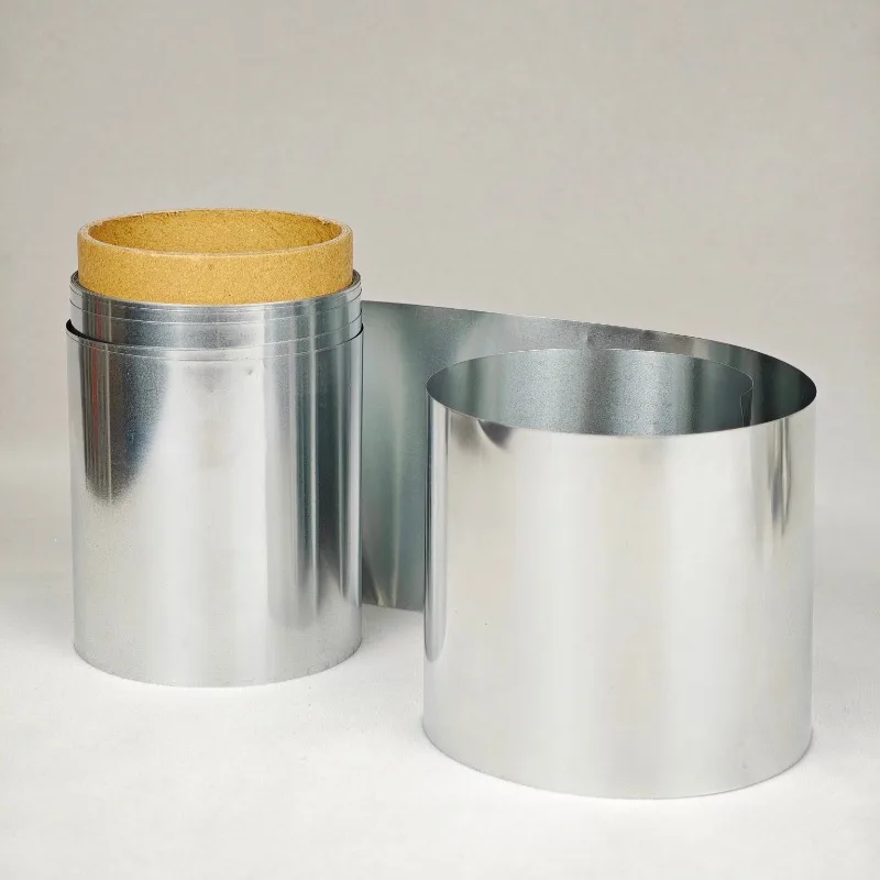 0.03/0.08mm Ultra Thin Flexible Conductive Zinc Sheet