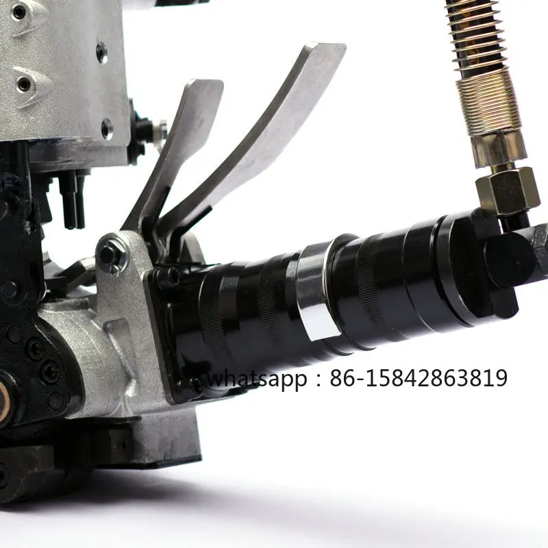 KZ-32B/19 type pneumatic integrated steel belt iron sheet baler automatic baler hot melt strapping machine