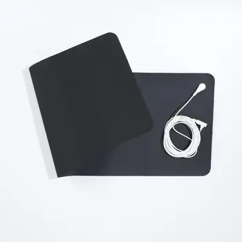 MAXSHARER Uzemňovací SBR houbička Podložka pod myš 25*25cm Uzemňovací podložka na spaní Vodivá kožená podložka na stůl pro snížení bolesti a lepší zdraví 10 nejlepší prodej uzemňovací rohož uzemnění - №7