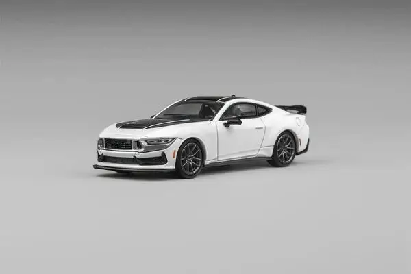 Pre-Order CM 1/64 for Mustang MK7 S650 Darkhorse Oxford White CM64-Darkhorse-02 Limited Diecast Model Car Collection view 2