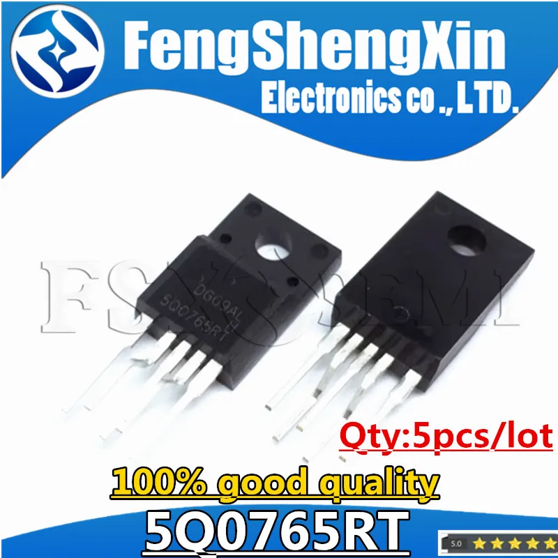 5PCS 5Q0765RT TO-220F 5Q0765R TO220F-5 5Q0765 KA5Q0765RTH KA5Q0765RT Power Switch