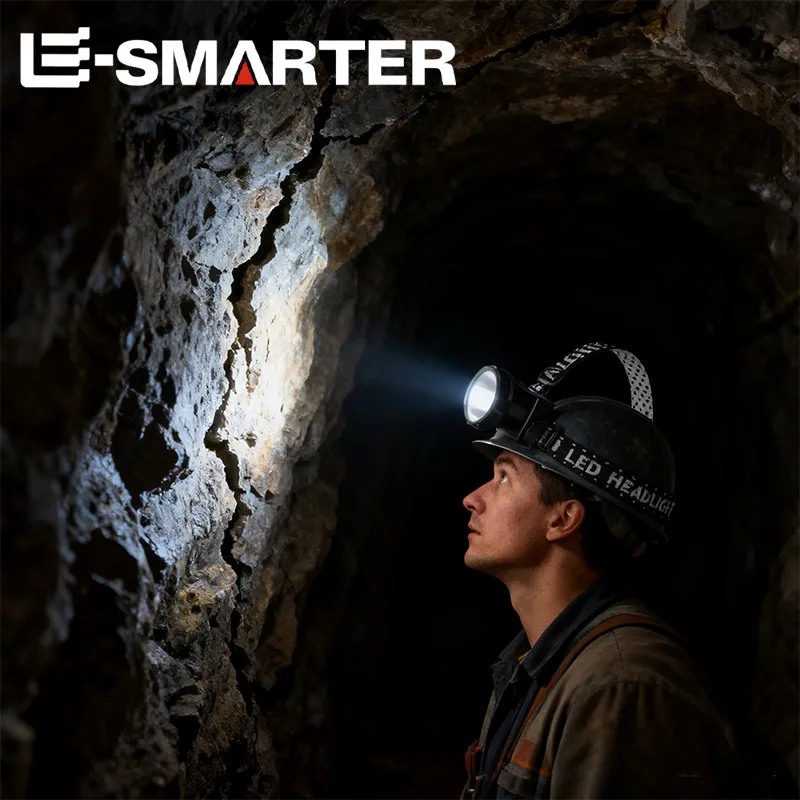 

Built-in Battery Portable Flashlight Rechargeable Induction LED Headlamp Camping Fishing Adventure Headlight