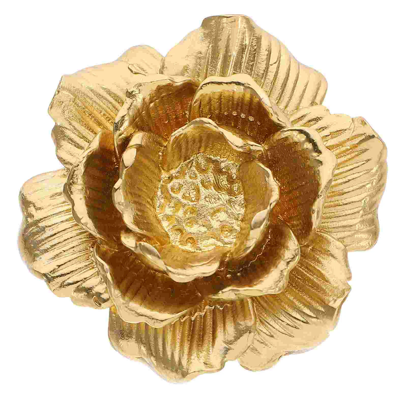 

Flower Shaped Pull Handle Brass Cabinet Pull Handle Drawer Door Knob Knob knobs metal pulls