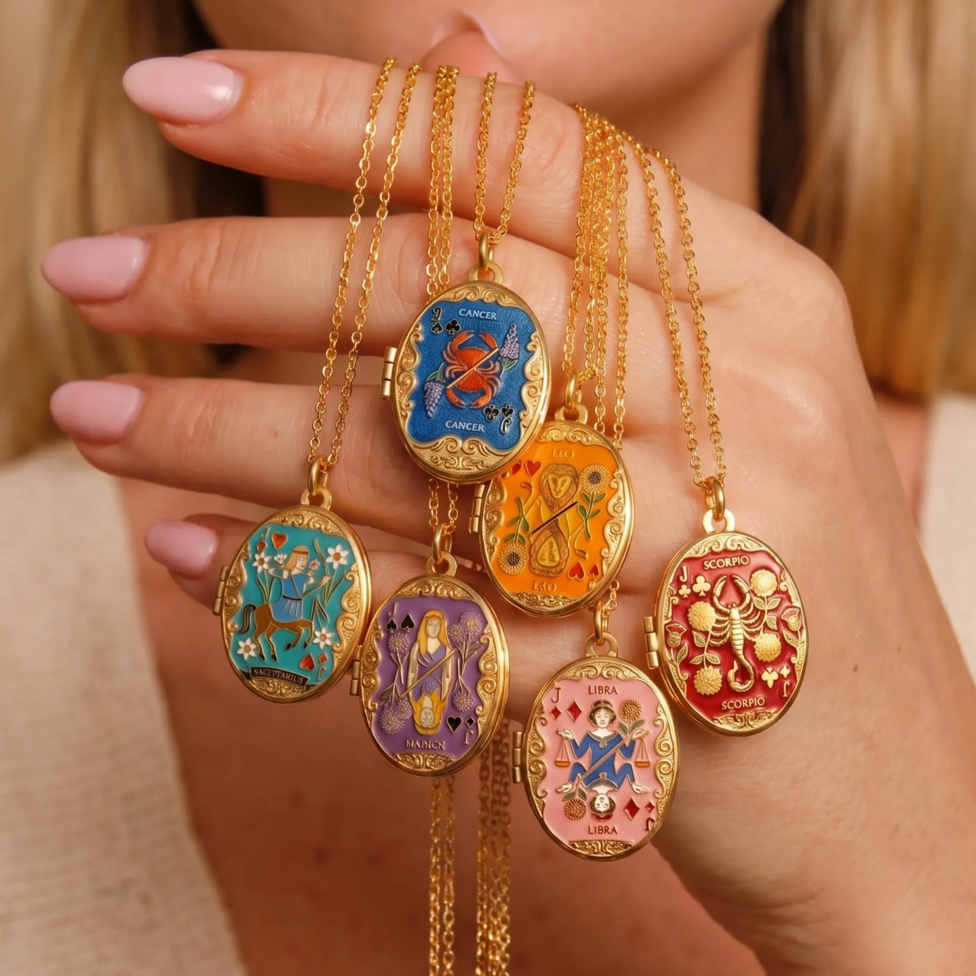 Bracelet Hand String Europe And The United States Cross-Border Fashion New December Star Opening And Closing Pendant Necklace