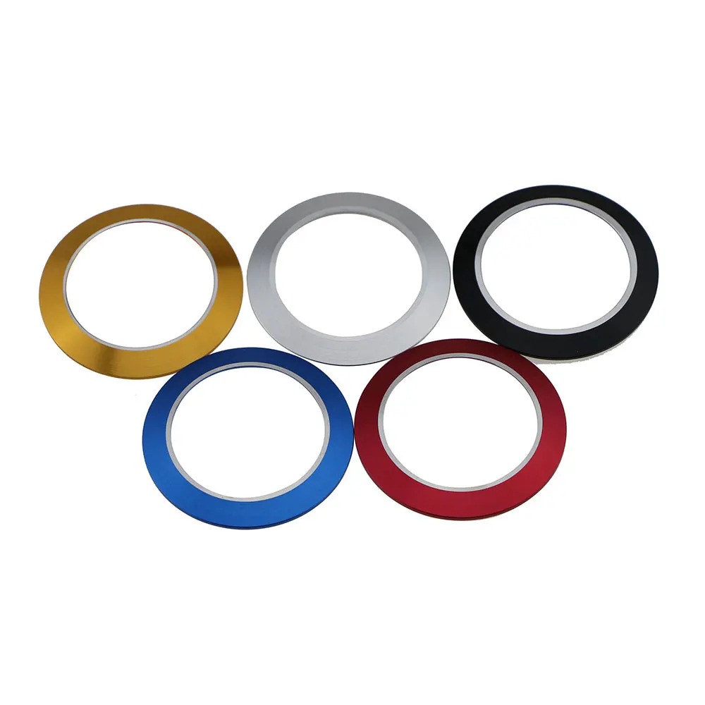 Car Cigarette Lighter Decoration Circle Trim Sticker for Chevrolet Chevy Cruze Sedan Hatchback Malibu 2009 - 2015 Accessories