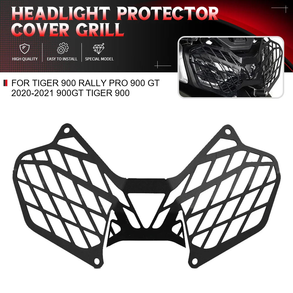 

For Tiger 900 RALLY PRO 900 GT 2020-2021 900GT Tiger 900 Motorcycle Headlight Protection Headlight Film Guard Front Lamp Cover