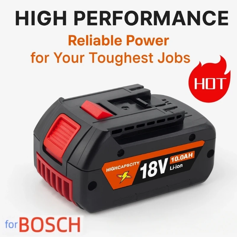 

18V Rechargeable Lithium Battery, Suitable For Makita BL1830, BL1840, BL1850 Electric Tools