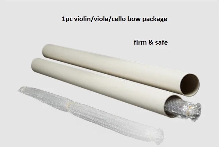 44 High Grade Ebony Frog Silvery Accessory Solid Brazil Wood Hand Made Violin Bow