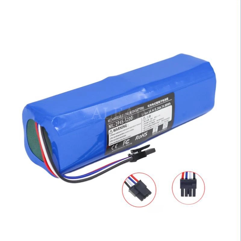 5200mAh 18650 Replacement Battery for Eufy Robovac L70 Hybrid Series Robot Vacuum Lithium Ion Sweeping Robot Battery 14.4V