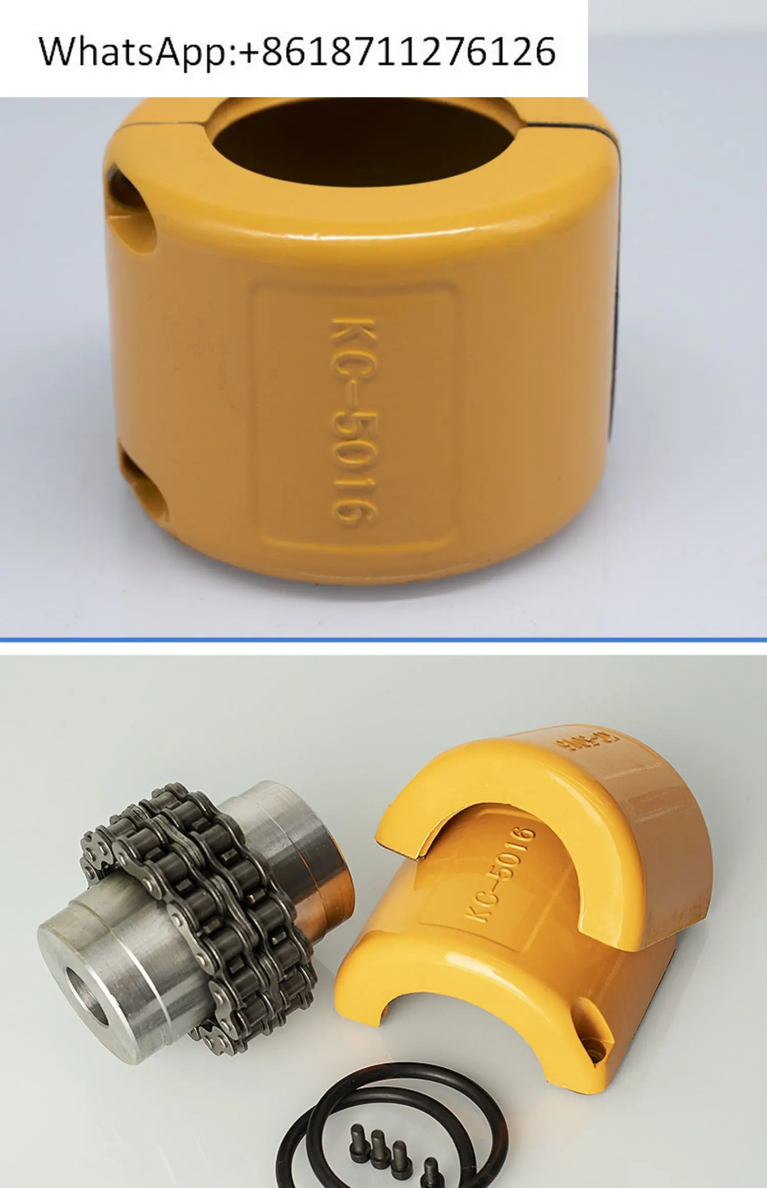 

KC Sprocket Coupling Protective Case GL Roller Chain Type Gear Connector with Housing CPCR56018