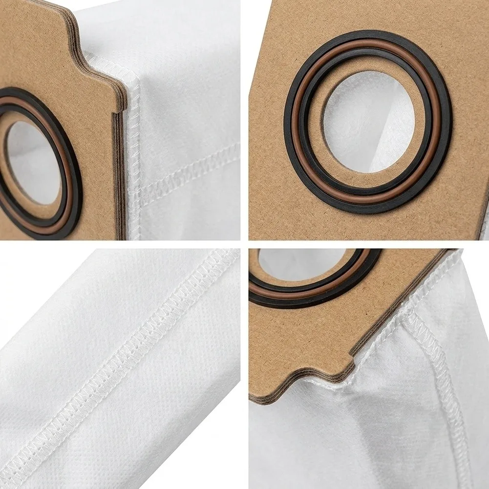 Auto Empty Station Robot Vacuum Bag Sturdy Construction Tear-resistant Material Hygienic Cleaning Seamless Integration